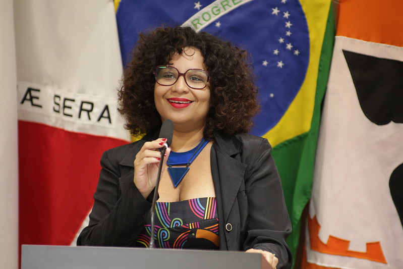 Vereadora Kell Silva manifesta apoio à greve dos servidores do Meio Ambiente em Minas Vereadora Kell Silva manifesta apoio à greve dos servidores do Meio Ambiente em Minas