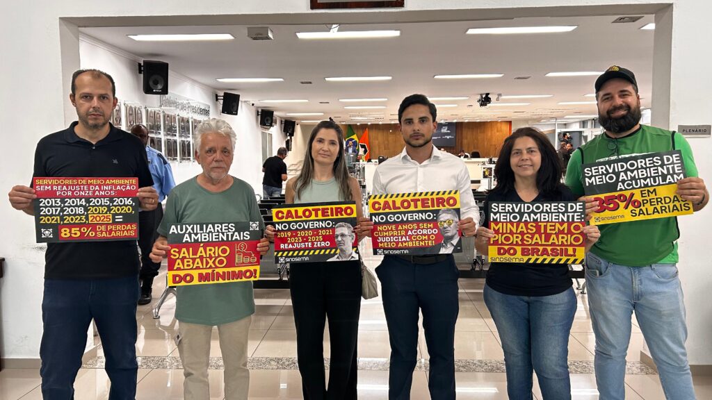 Vítor Costa denuncia descaso do governo Zema com servidores do Meio Ambiente Vítor Costa denuncia descaso do governo Zema com servidores do Meio Ambiente