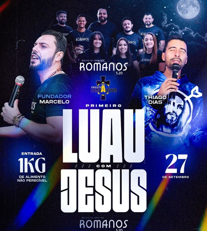 Amanhã é dia de fé em Divinópolis: 1º Luau com Jesus promete reunir 7 mil fiéis no Parque de Exposições bdee7e_15184b9dc6a94f5a8be05b3b21acea71~mv2