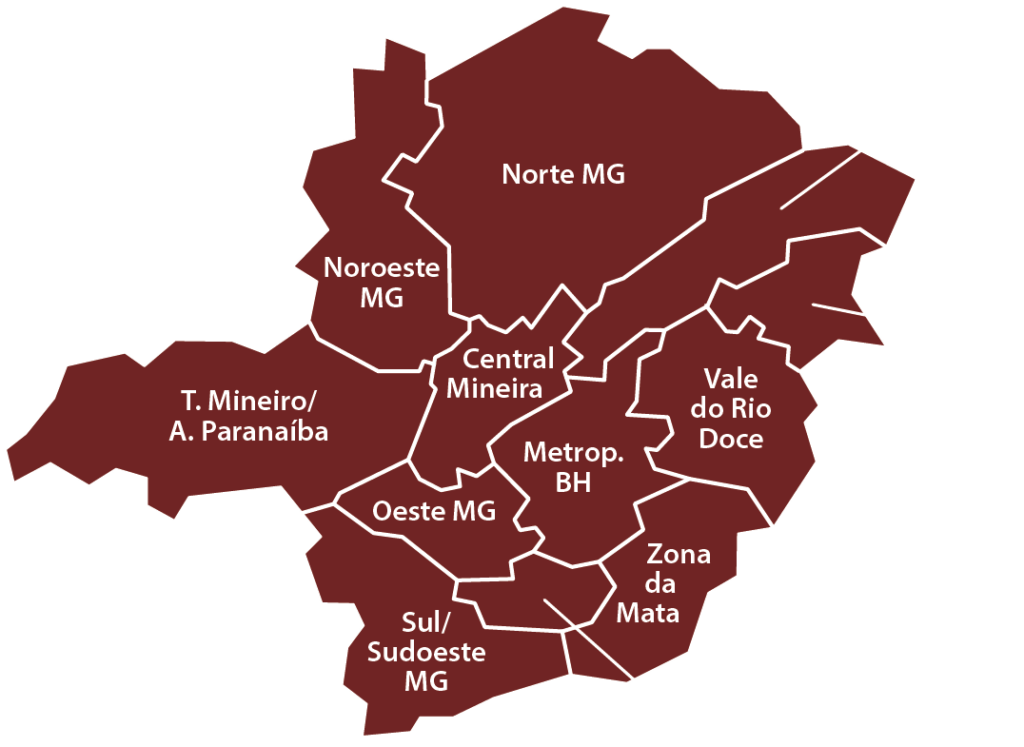 PEC da impunidade aos políticos: 39 deputados mineiros votam a favor, 9 contra e 5 ficam em cima do muro mapa-13-mg