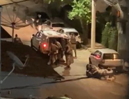 Perseguição cinematográfica em Divinópolis termina com homem baleado e capturado pela PM no bairro Afonso Pena (vídeo) policial