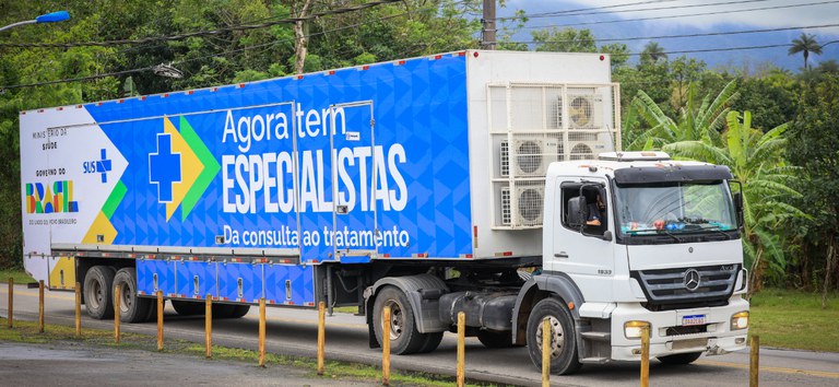 Carretas do Ministério da Saúde levam exames e diagnóstico de câncer a mulheres do SUS em todo o país