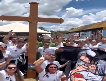 Juventude católica lota Juatuba em celebração do DNJ 2025; próximo encontro, em 2026, será em Pitangui (vídeo)