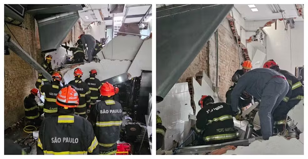 Explosão de gás destrói restaurante do chef Fogaça deixa seis feridos