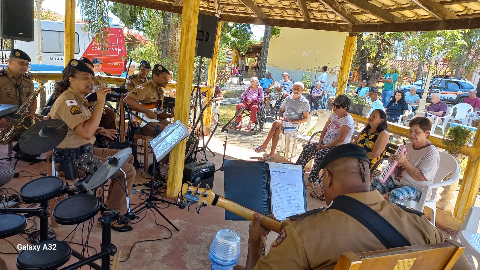 Semana do Idoso começa com ações de prevenção e cultura promovidas pela PM em Carmo do Cajuru
