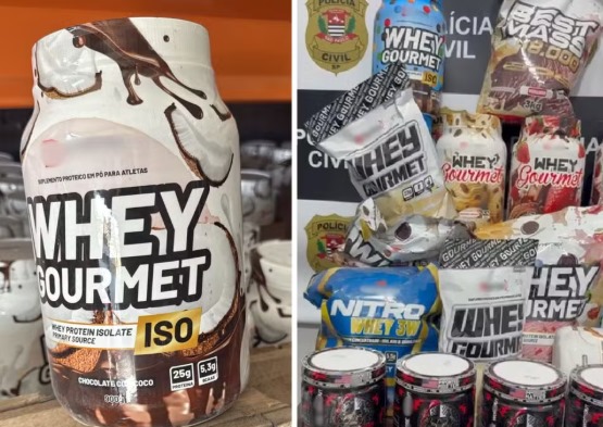 Polícia apreende 4 toneladas de whey protein e creatina adulterados, vendidos no Mercado Livre e na Shopee Imagem do WhatsApp de 2025-10-03 à(s) 08.47.33_0c413b49
