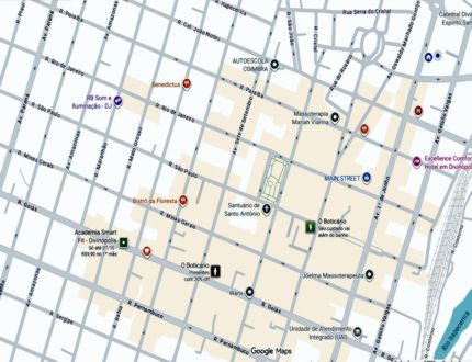 Vereador Josafá Anderson preside reunião que anuncia mudanças radicais no trânsito de Divinópolis - da Getúlio Vargas à Paraná Mapa - 2