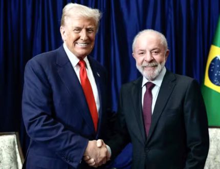 Brasil dá o passo diplomático: Lula diz que “haverá boas notícias” após reunião com Trump TRUMP - LULA - 2