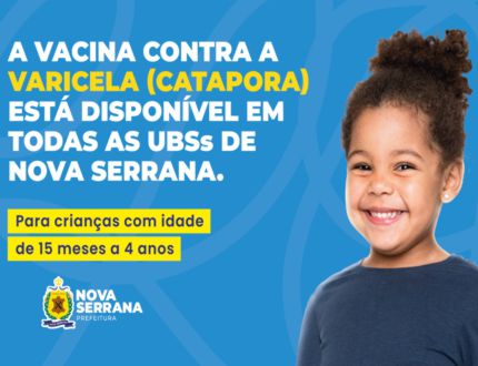 Prefeitura de Nova Serrana intensifica vacinação infantil e promove Dia D neste sábado (18/10) Vacinação infantil 2