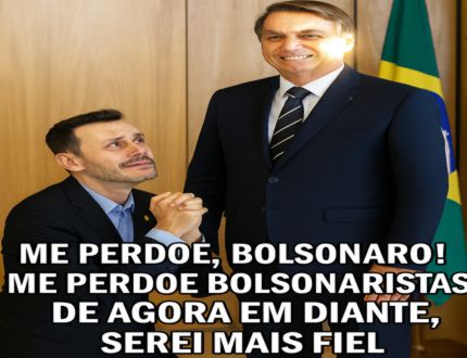 Cleitinho volta às redes, pede perdão a Bolsonaro e aos bolsonaristas, e cita Jesus Cristo: “Quem nunca errou, que atire a primeira pedra” (vídeo)