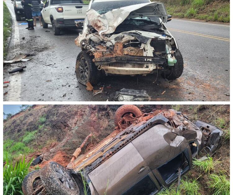 Bebê de 11 meses sobrevive sem ferimentos após capotamento na BR-354