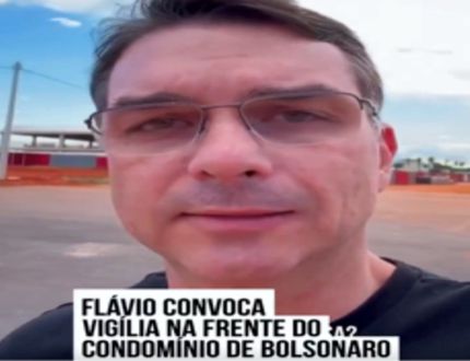 Moraes classifica vídeo de Flávio como “beligerante” e aponta plano de fuga ao decretar prisão de Bolsonaro