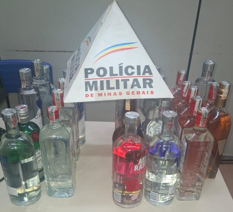 Grande apreensão de bebidas falsificadas expõe ameaça de intoxicação na cidade