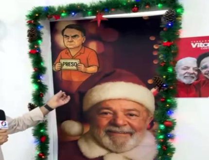 Na Câmara de Divinópolis, decoração de Natal dos gabinetes revela disputa política: Wellington Well capricha; Vitor Costa provoca com “Lula Noel”