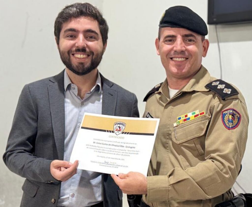Urologista do CSSJD participa de palestra sobre prevenção do câncer de próstata na PMMG ofx_271120251235540