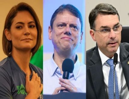Pesquisa Datafolha - Direita se perde: Michelle lidera, com 22%; Tarcísio a segue, com 20%; e Flávio amarga míseros 8% Data-folha-michele - 2