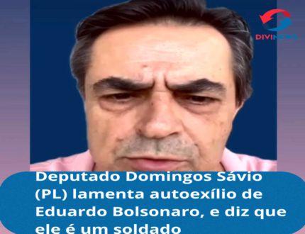 Domingos Sávio lamenta autoexílio de Eduardo Bolsonaro e diz que deputado age “como soldado do país” Domingos - site