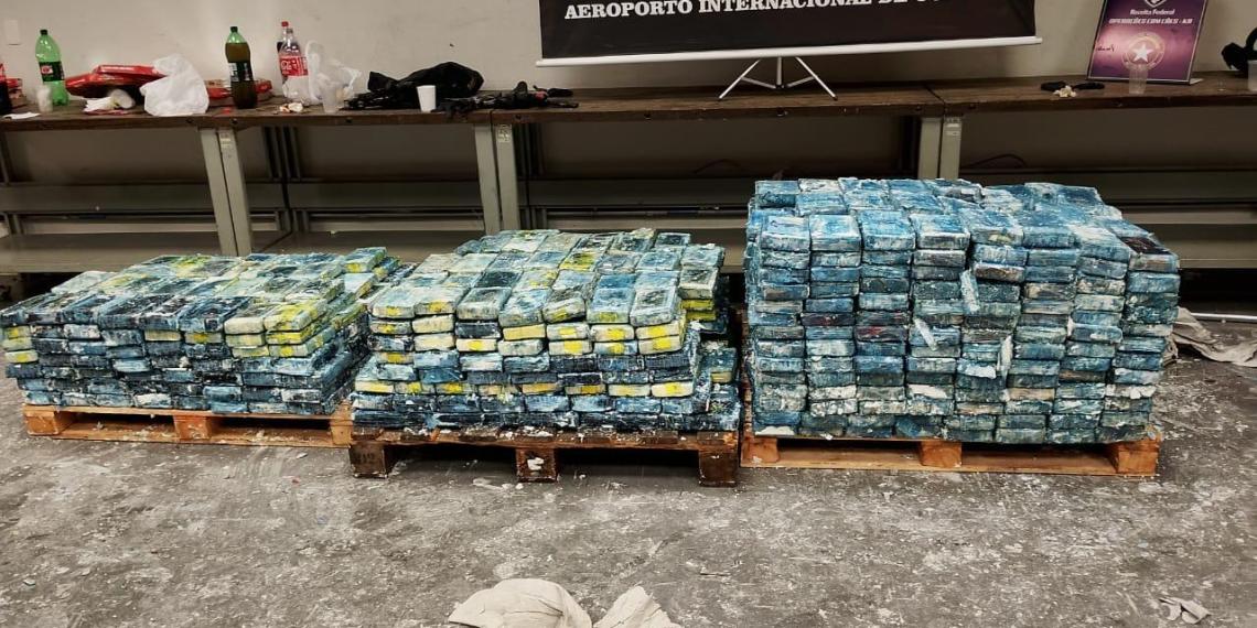 Aeroporto de Confins vira alvo de megaoperação que apreende 1,2 tonelada de cocaína