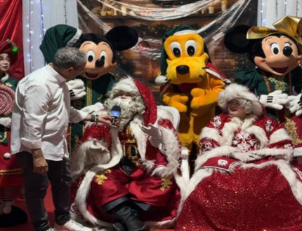 Carmo do Cajuru: Comunidade vibra com chegada do Papai Noel em São José dos Salgados
