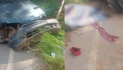 Motorista morre após capotamento na entrada do bairro Jardinópolis, em Divinópolis
