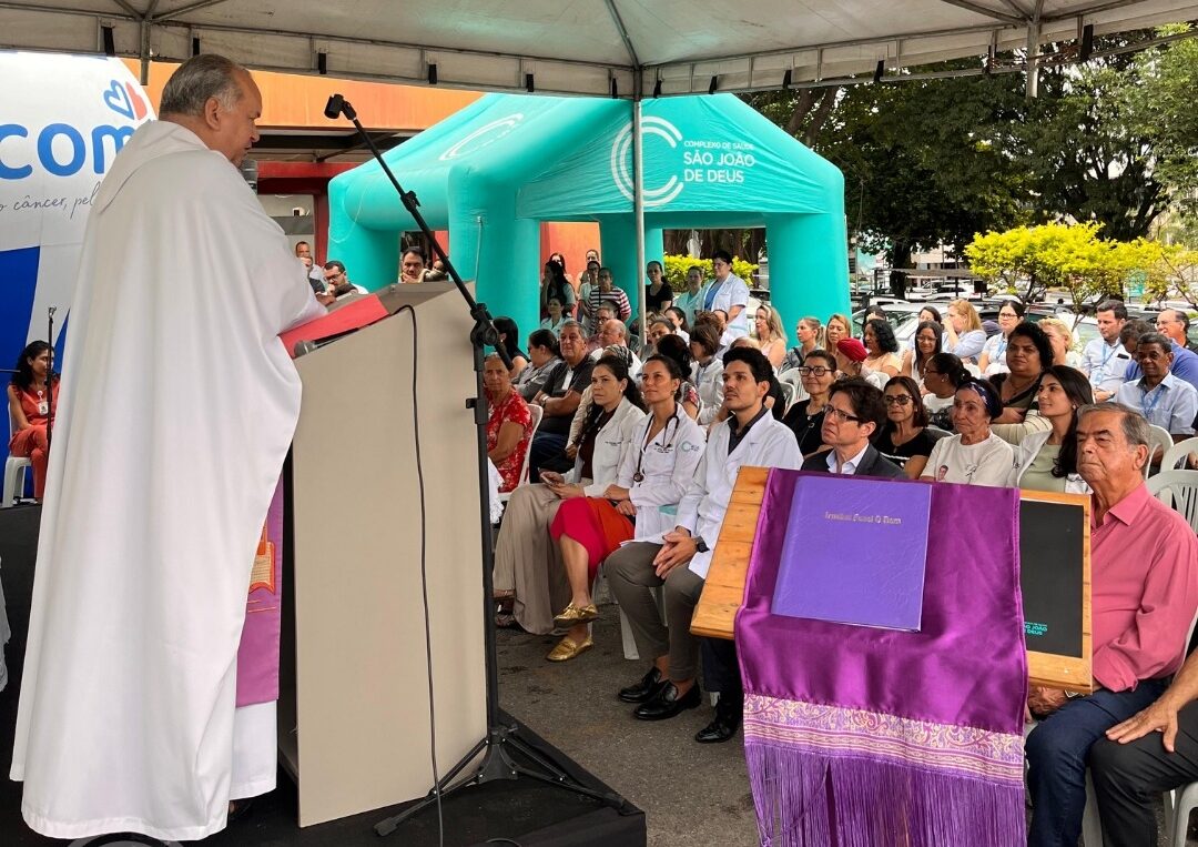 Acom e São João de Deus celebram 24 anos do Hospital do Câncer com missa especial e reforçam expansão e diagnóstico precoce
