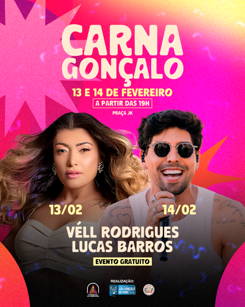 Carna Gonçalo 2026 promete dois dias de festa, cultura e música gratuita em São Gonçalo Carnagonçalo-2026-Feed