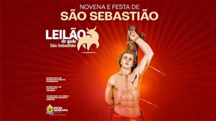 Tradicional Leilão de São Sebastião encerra programação religiosa e cultural em Nova Serrana