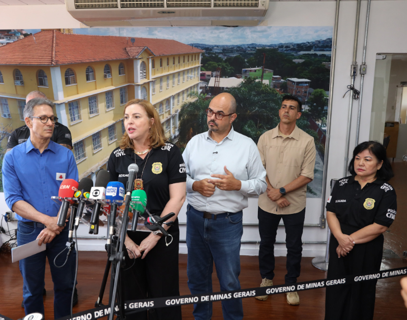 Governo de Minas investe R$ 4,3 milhões na Polícia Civil e modernização da Acadepol coletiva acadepol 100 anos investimentos zema