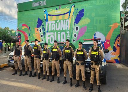 Carnaval em Itaúna e Itatiaiuçu termina sem ocorrências graves graças à atuação da Polícia Militar