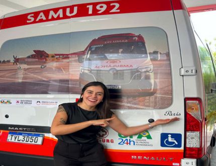 Deputada Lohanna entrega van de R$ 351 mil ao SAMU por meio de emenda parlamentar Lohanna 2