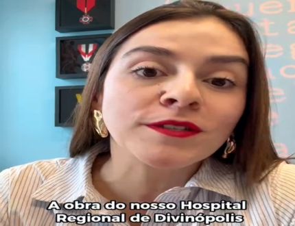 Deputada Lohanna cobra assinatura imediata de Zema após entrega do Hospital Regional; não foi convidada para cerimônia