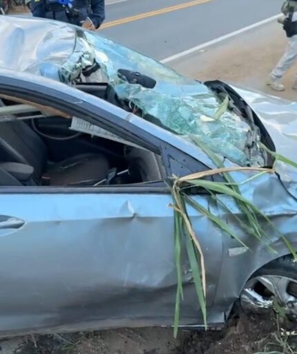Tragédia em Inhapim: Pai e dois filhos morrem após carro cair em rio