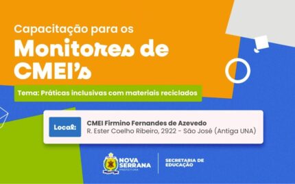 Nova Serrana promove capacitação sobre educação inclusiva e materiais reciclados WhatsApp Image 2026-02-13 at 11.22.03