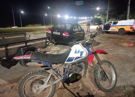 Homem é preso após alegar troca de boi por moto adulterada durante blitz em Itaúna