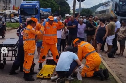 Bombeiros reanimam motociclista que sofreu mal súbito e parada cardíaca em Itaúna