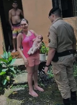 Herói do 190: Policial militar salva recém-nascida de 3 dias por telefone em Itabira