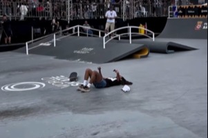 Rayssa Leal sofre queda e deixa Mundial de Skate em atendimento médico 0078