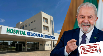 Nada de hospital vazio: Lula avisa que só pisa em Divinópolis se o Hospital Regional estiver com médicos e pacientes
