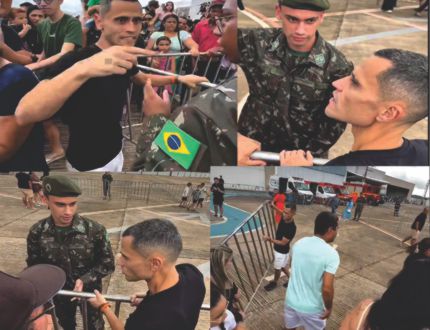 Prefeito de Divinópolis comete assédio moral contra militares do Tiro de Guerra do Exército Brasileiro durante apresentação da ‘Esquadrilha da Fumaça’