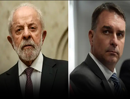 Lula e Flávio Bolsonaro aparecem empatados pela 1ª vez em pesquisa Genial/Quaest