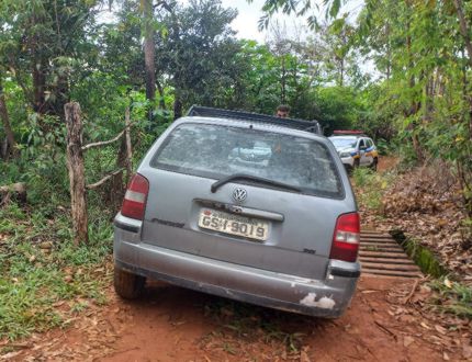Divinópolis: Veiculo que bandido Lázaro furtou é encontrado e policia segue em caçada ao criminoso Parati