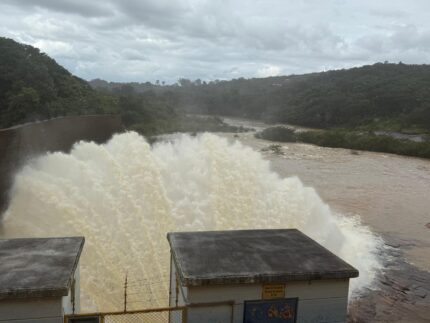 Chuvas na Região: Defesa Civil faz visita técnica à Barragem de Carmo do Cajuru