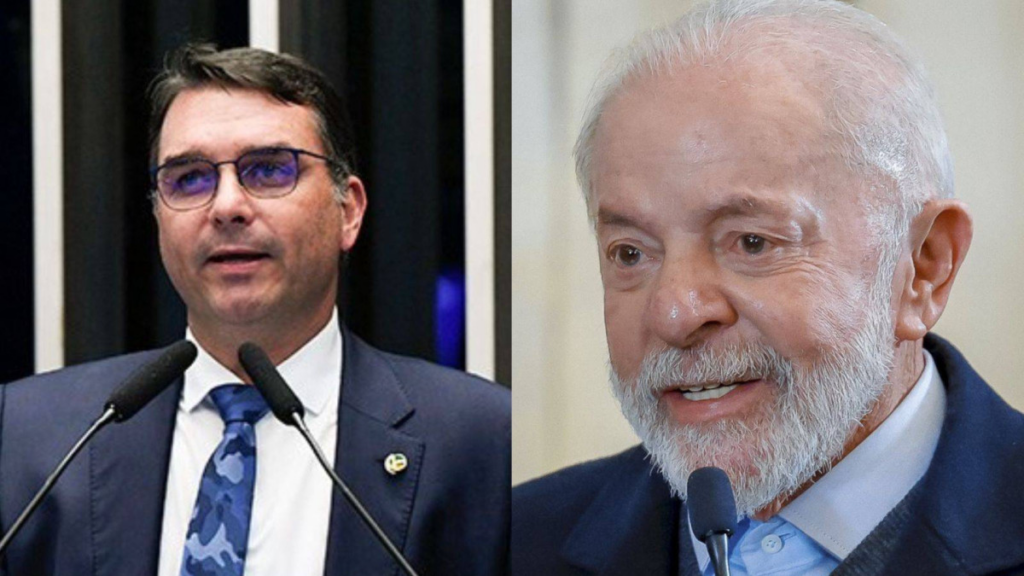 Pesquisa Quaest aponta Lula com 8 pontos à frente de Flávio Bolsonaro no segundo turno Flávio Bolsonaro e Lula empatam tecnicamente em pesquisa para o segundo turno, aponta Datafolha