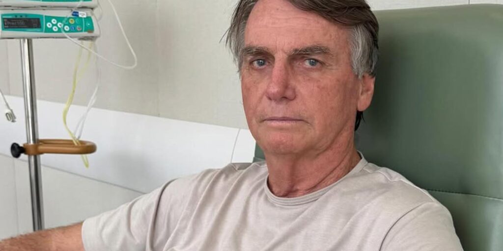 Bolsonaro é diagnosticado com pneumonia bacteriana bilateral na UTI e Moraes impõe cerco policial bolsonarodf