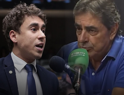 Domingos Sávio, em entrevista ao Jornal "O Tempo", pontuou sobre a eleição 2026 citando nominalmente Nikolas Ferreira domingos
