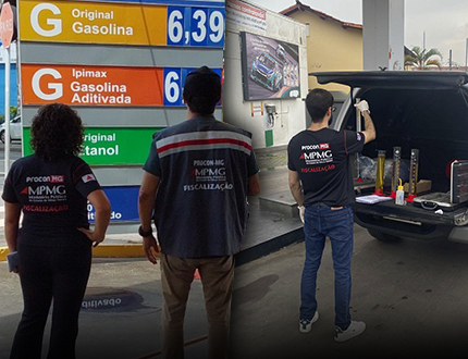 Procon-MPMG fiscaliza 46 postos em 24 horas e aperta o cerco contra preços abusivos