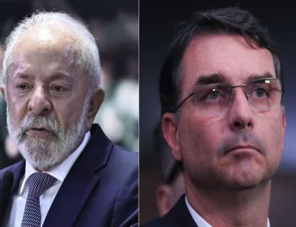 Flávio Bolsonaro e Lula empatam tecnicamente em pesquisa para o segundo turno, aponta Datafolha pesquisa