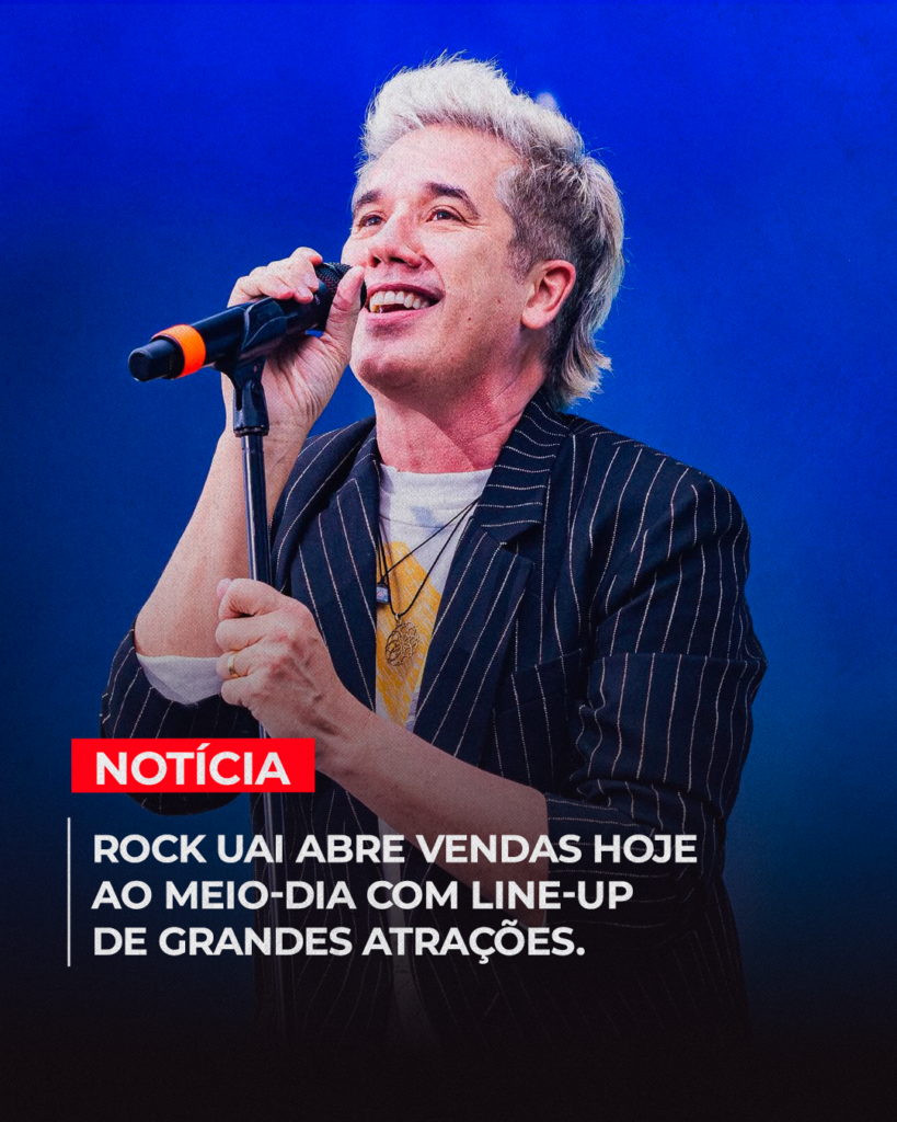 Jota Quest em Divinópolis: Como entrar no grupo VIP do Rock Uai para garantir ingressos antecipados rockuaivendasfeed