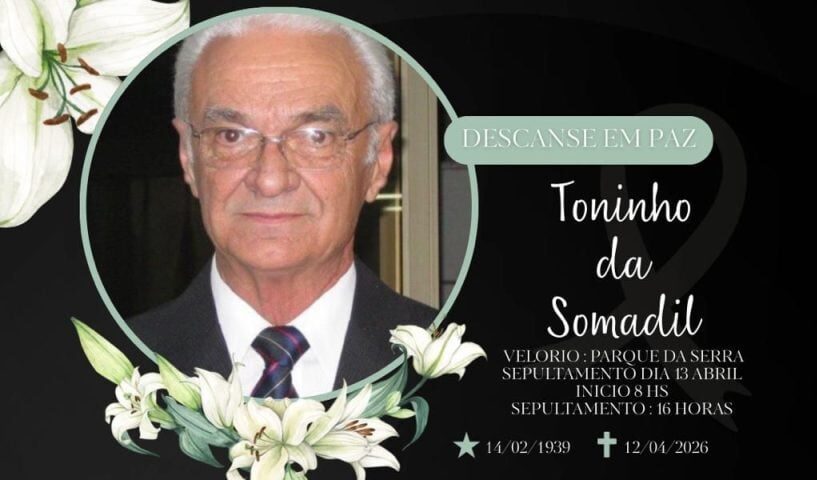 Luto em Divinópolis: morre Toninho da Somadil aos 87 anos IMG-20260412-WA0039
