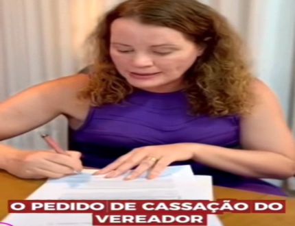 Deputada federal pede cassação de vereador preso por agredir mulher em Leandro Ferreira, MG Pedido de cassação do vereador de Leandro Ferreira